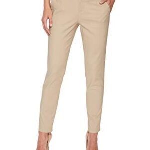 Larry Levine tan/khaki soft skinny pants